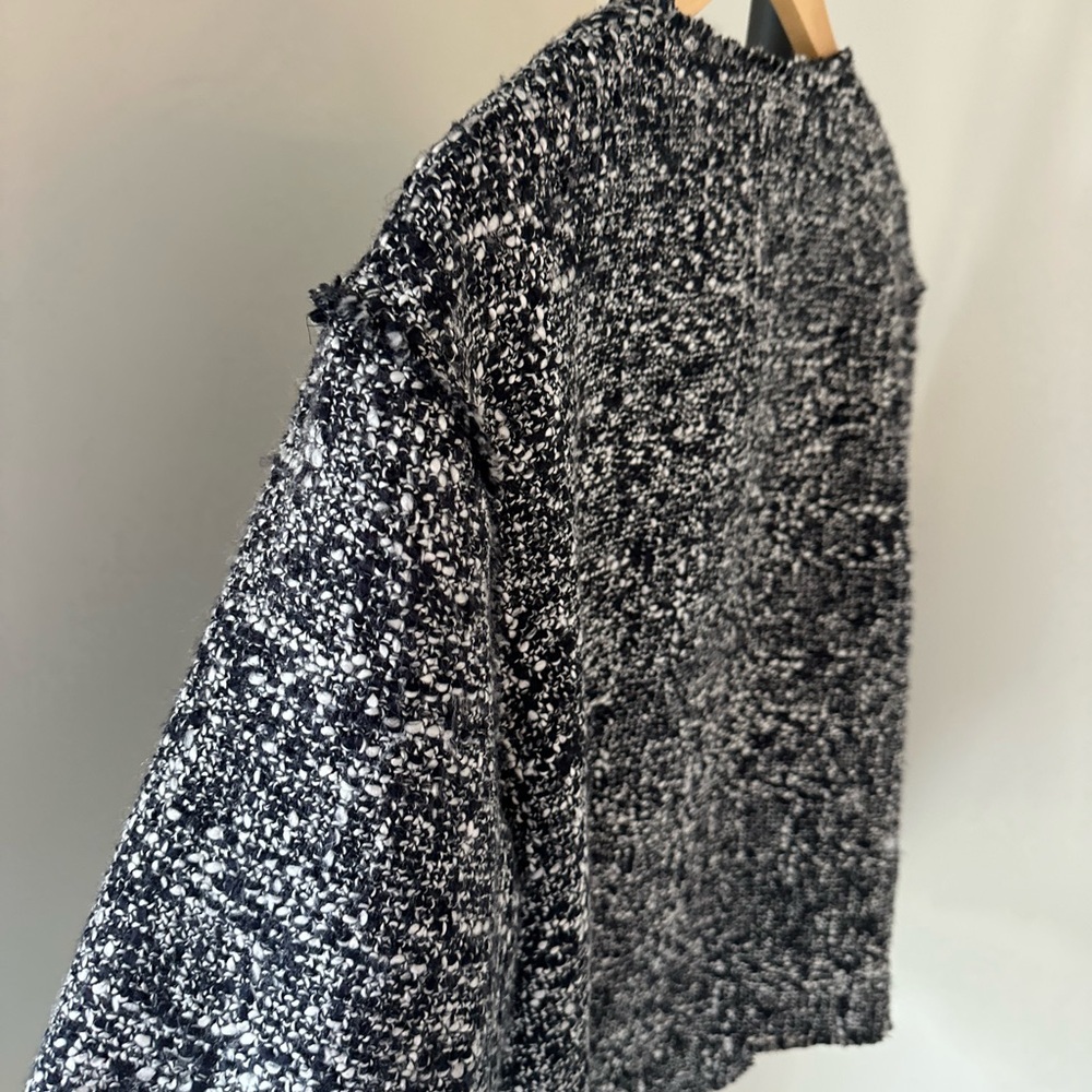Boss Black & White Tweed Blazer Jacket - Picture 7 of 12